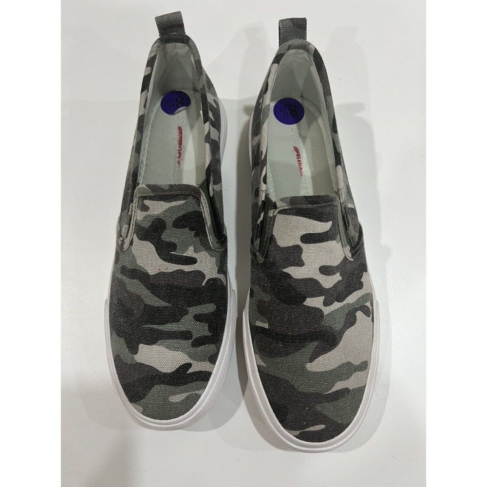 Tommy Bahama Camo Slip On Sneakers Size 8.5